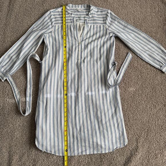J. Crew Mercantile Blue and White Striped Dress - Size XS - Picture 9 of 11